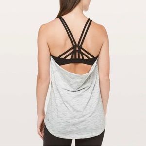 Lululemon 2 in one sports bra and tank